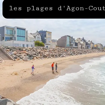La Maisonnette A 1200 M De La Mer Agon-Coutainville Extérieur photo